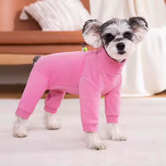 Thermal Jersey Four-Leg Dog Suit