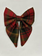 Canadian Maple Leaf Tartan  | Sailor Bow Tie
