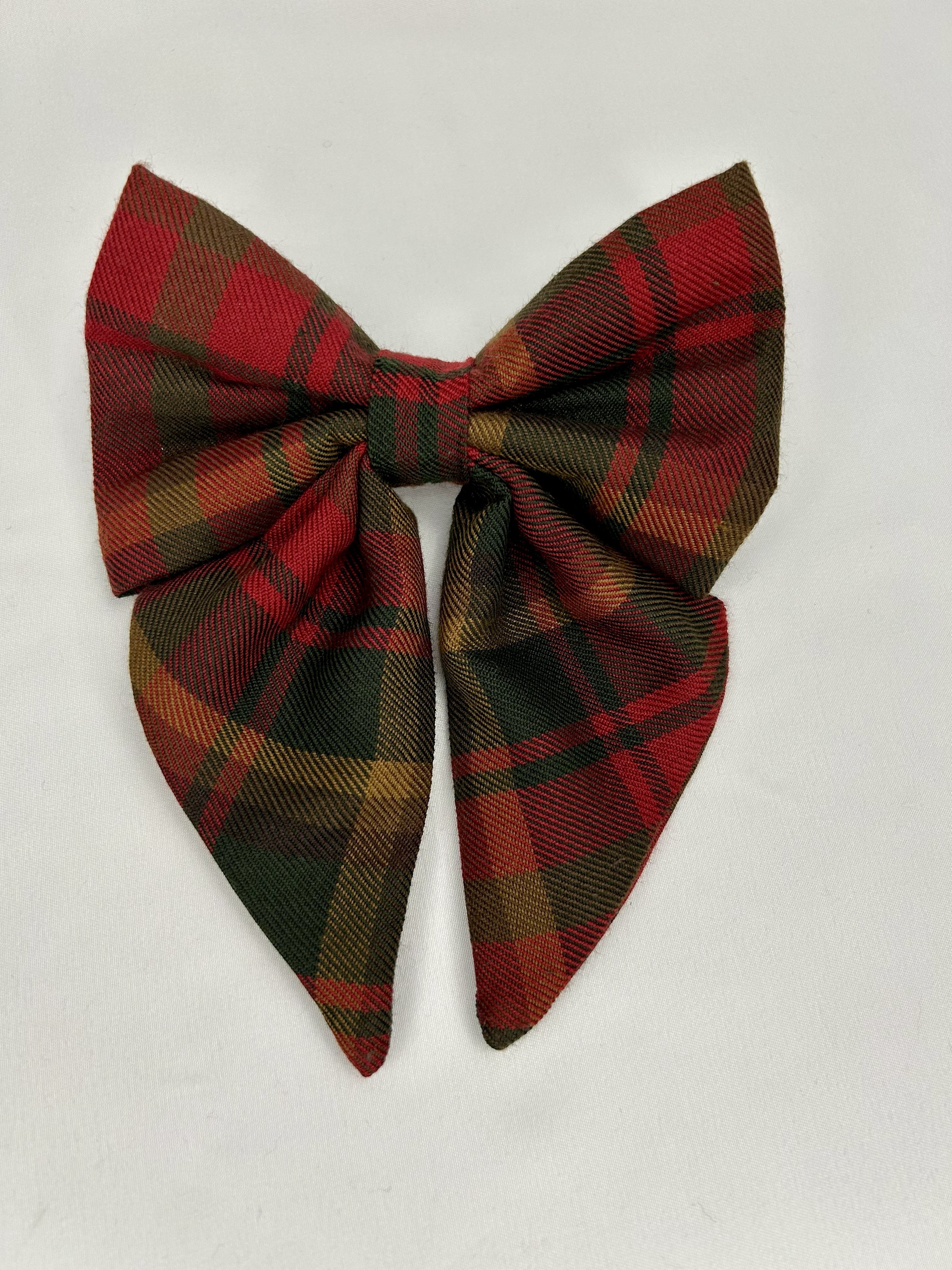 Canadian Maple Leaf Tartan  | Sailor Bow Tie