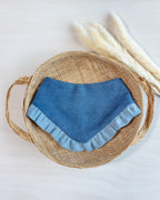 Denim Daydream | Snap-On Bandana