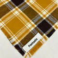 Priarie Gold | Frayed Snap-On Bandana