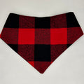 Red Buffalo Plaid | Snap-On Bandana