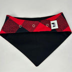 Red Buffalo Plaid | Snap-On Bandana