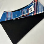 Harbour Plaid | Snap-On Bandana
