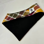 Cider Plaid | Snap-On Bandana