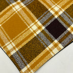Prairie Gold Plaid | Snap-On Bandana