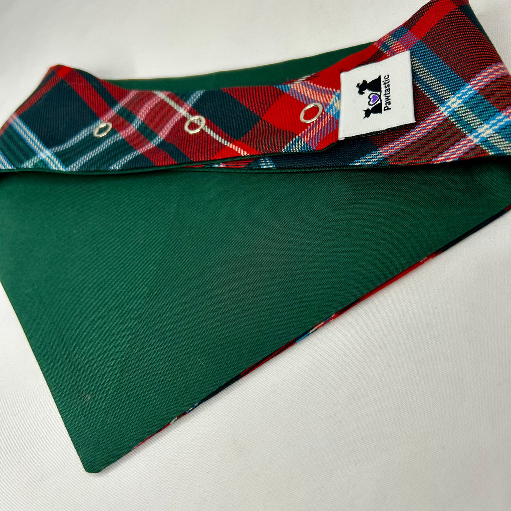 New Brunswick Tartan | Snap-On Bandana