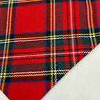 Red Dress Plaid | Snap-On Bandana