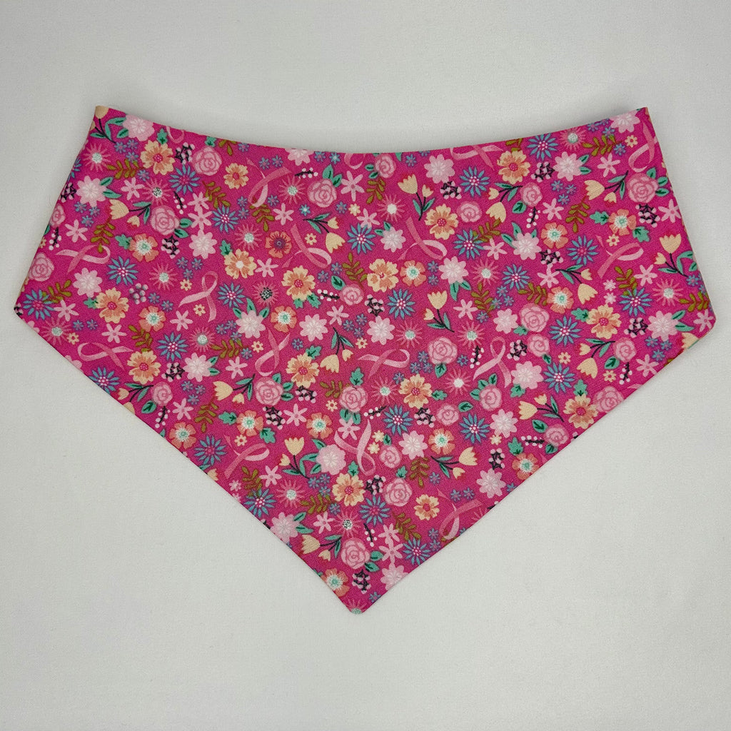 Hope Blooms | Cotton Snap-On Bandana