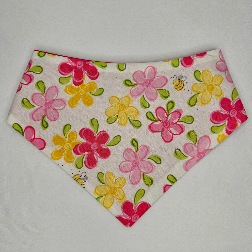 Pretty in Petals | Cotton Snap-On Bandana