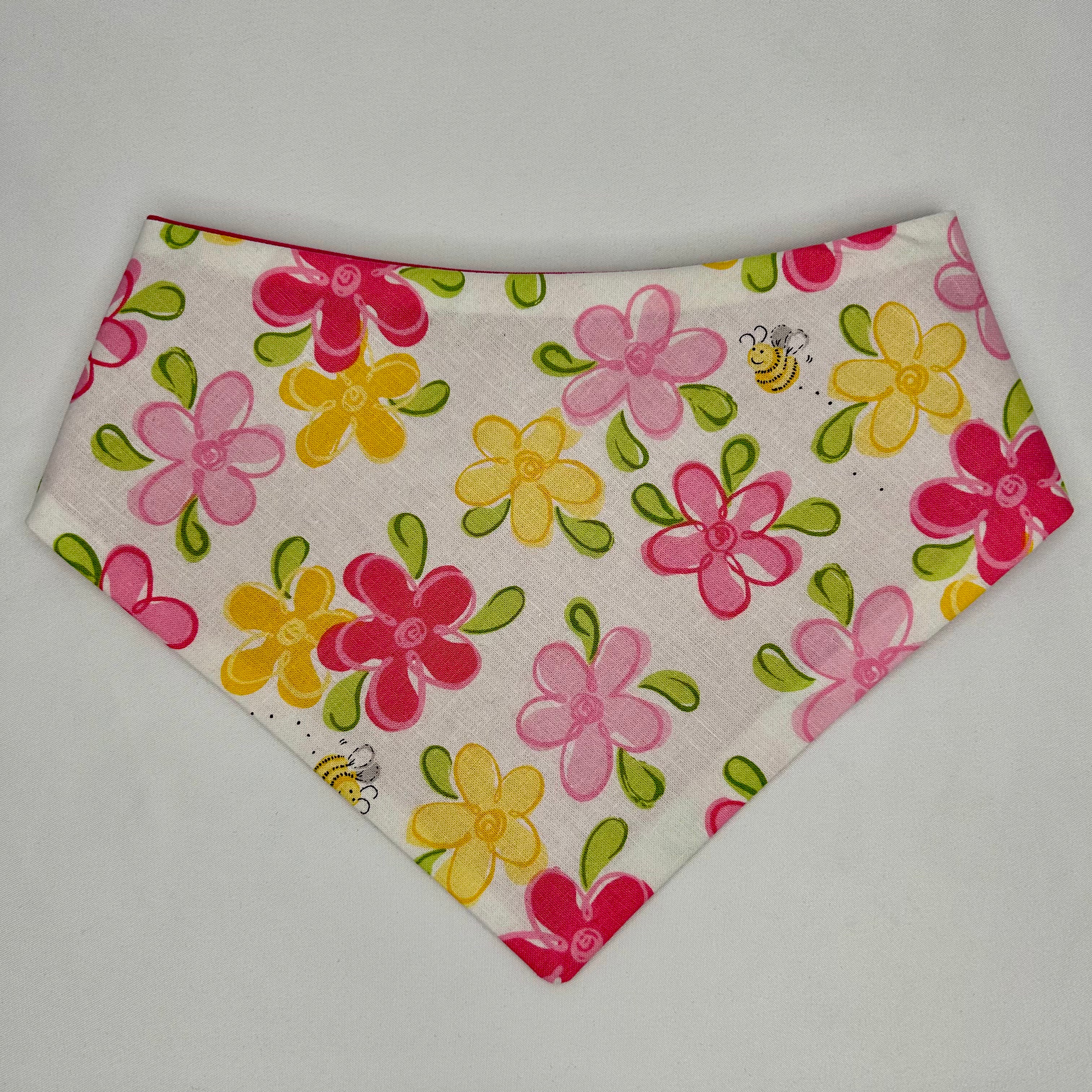 Pretty in Petals | Cotton Snap-On Bandana