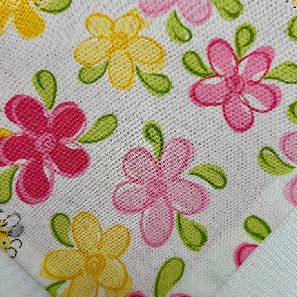 Pretty in Petals | Cotton Snap-On Bandana