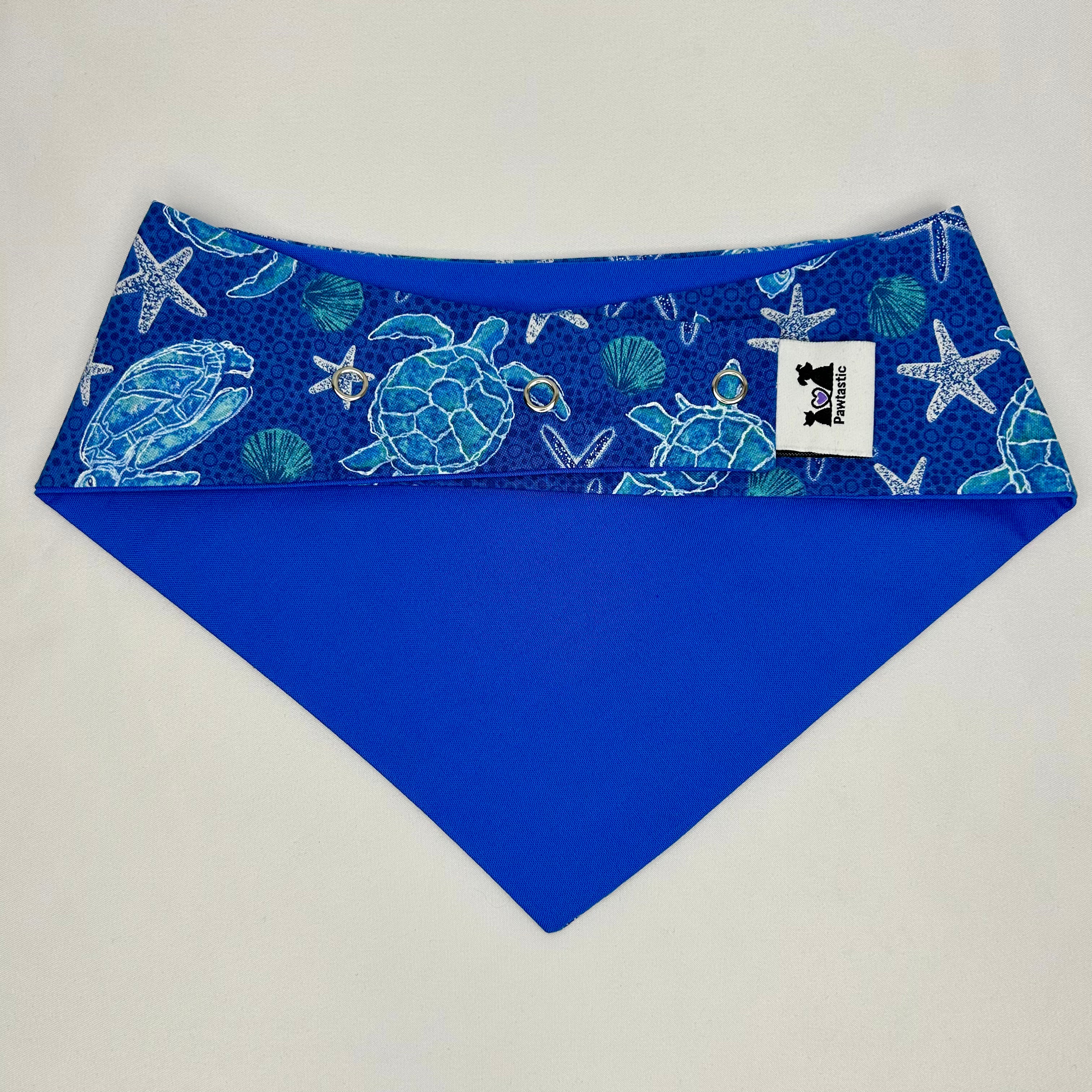Turtle Bay | Cotton Snap-On Bandana