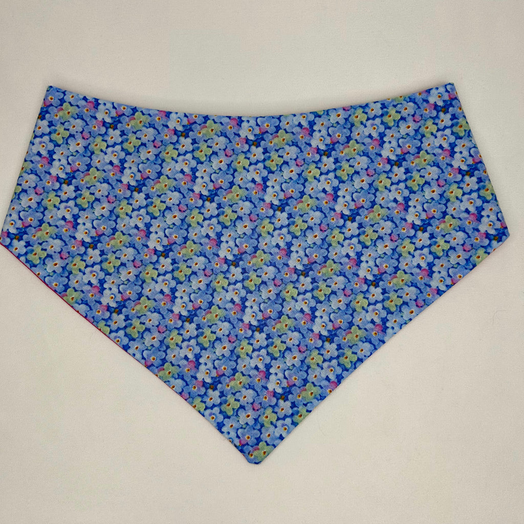 Blueberry Bliss | Cotton Snap-On Bandana