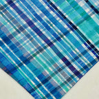 Beaches Plaid | Snap-On Bandana