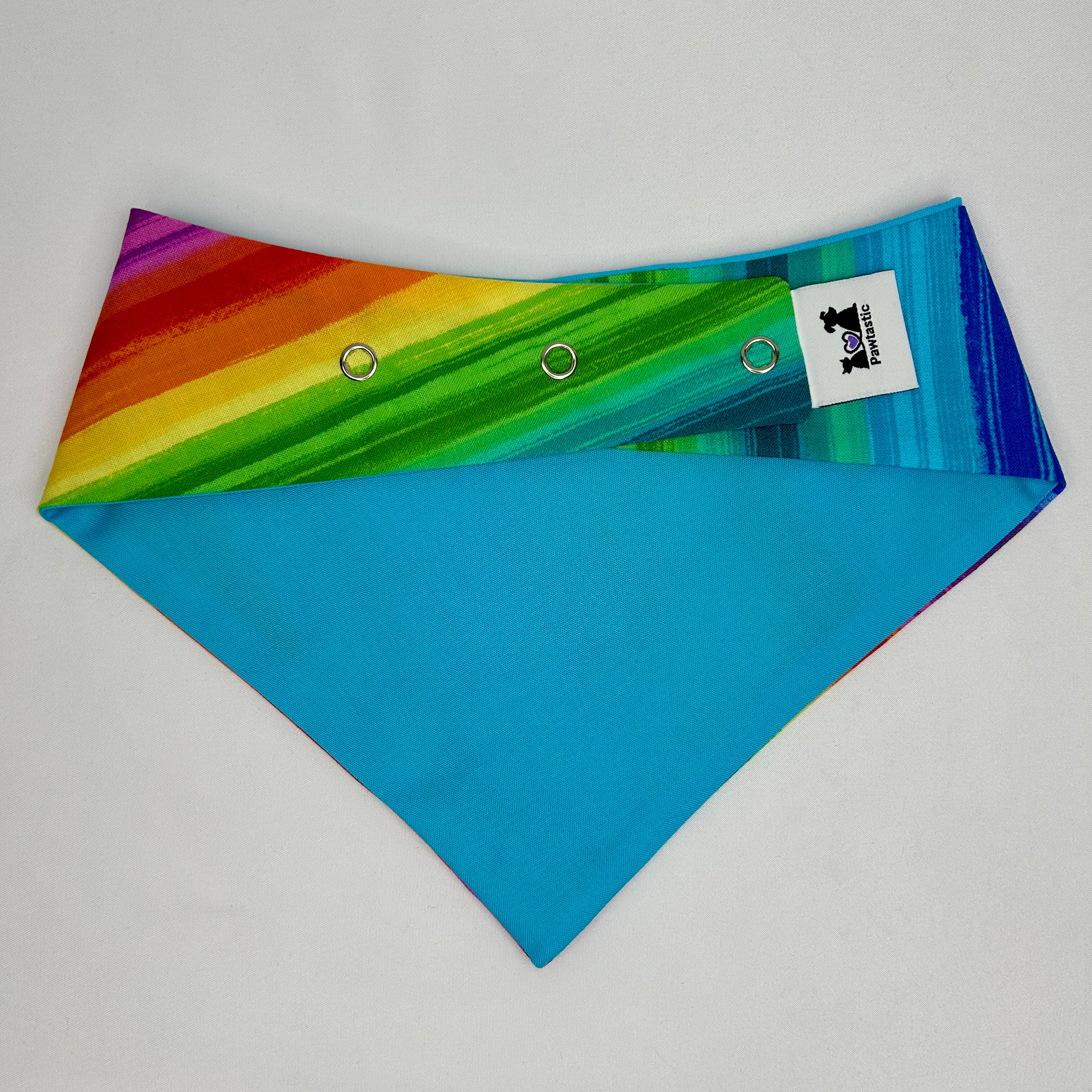 Paws for Pride | Cotton Snap-On Bandana