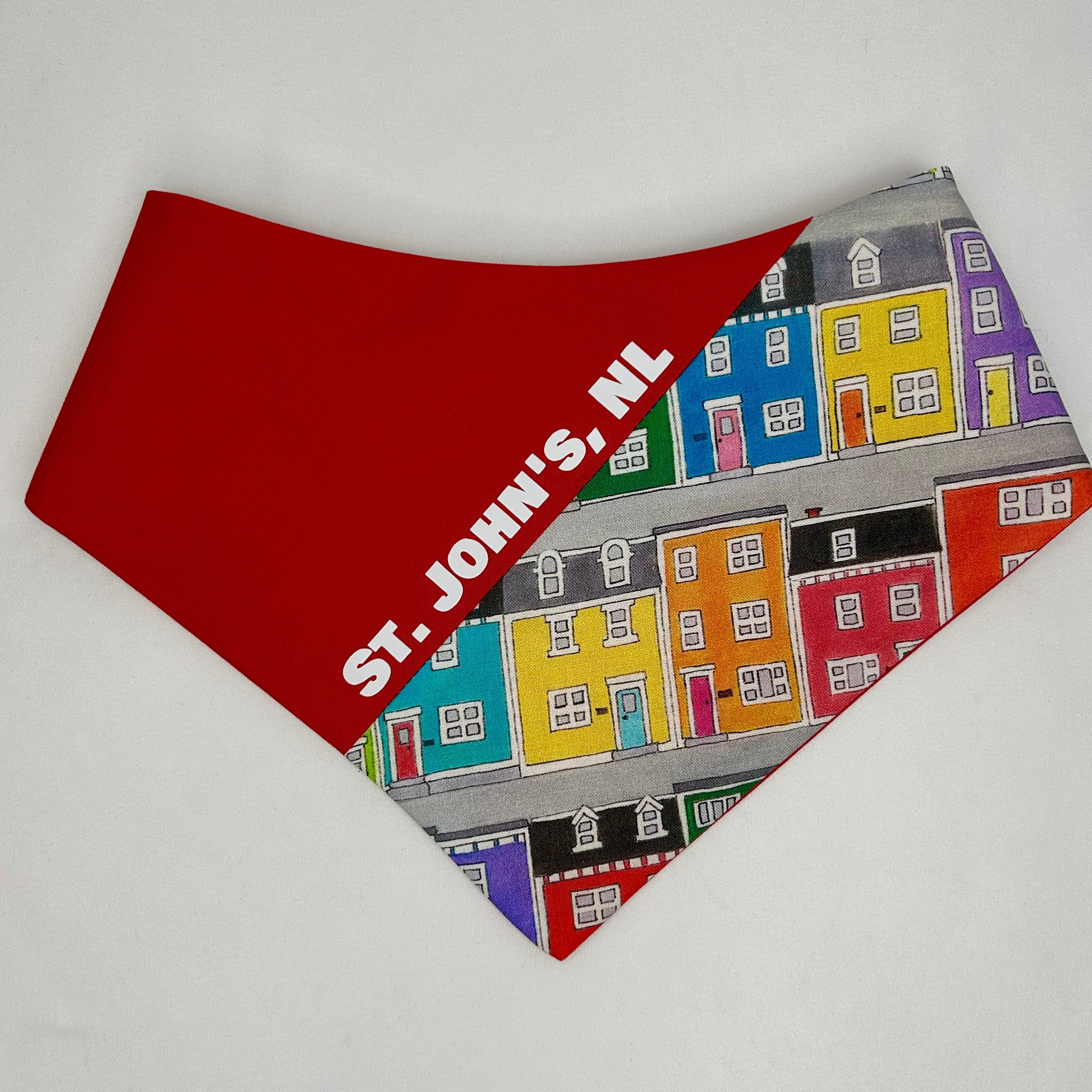 Jelly Bean Row Cotton Snap-On Bandana
