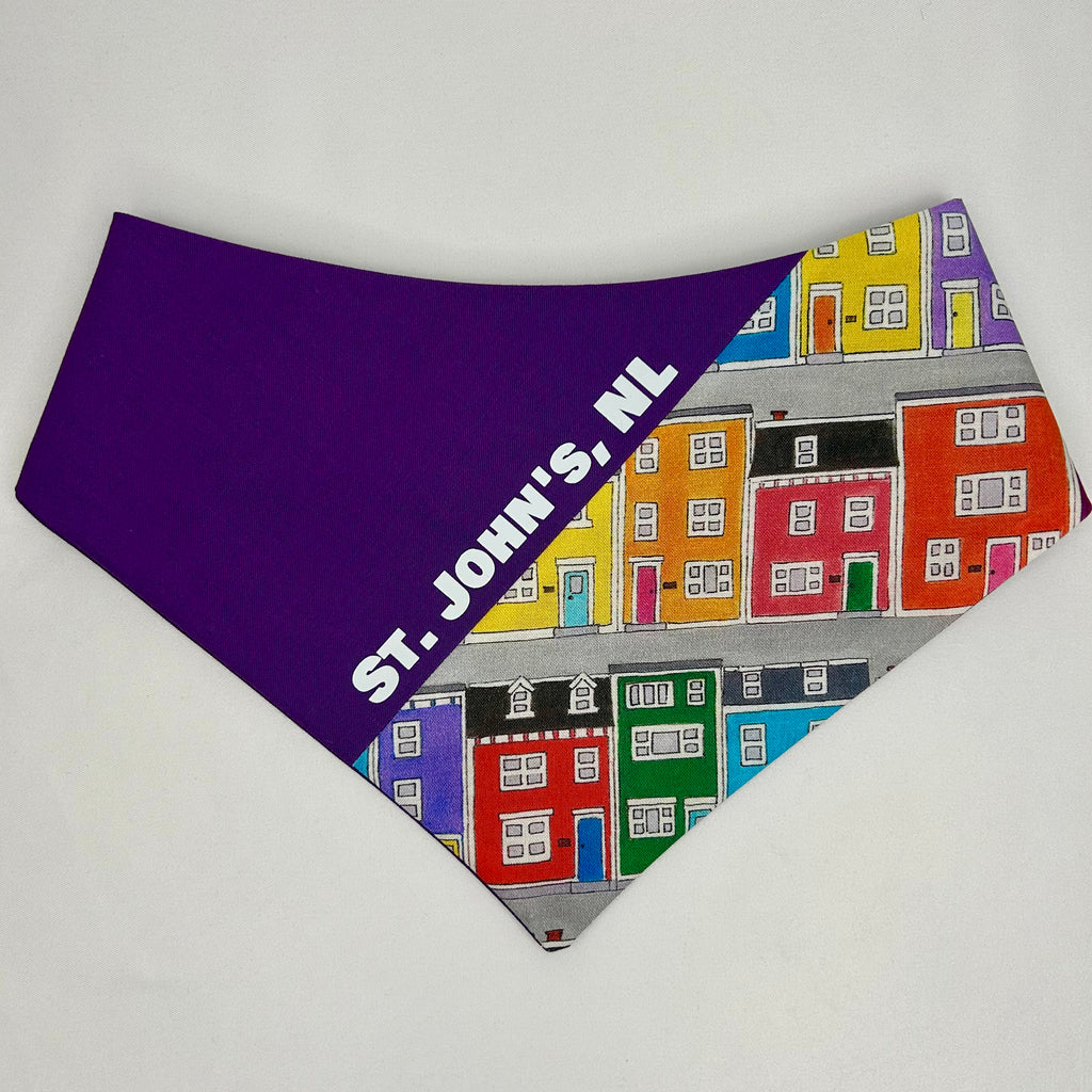 Jelly Bean Row Cotton Snap-On Bandana
