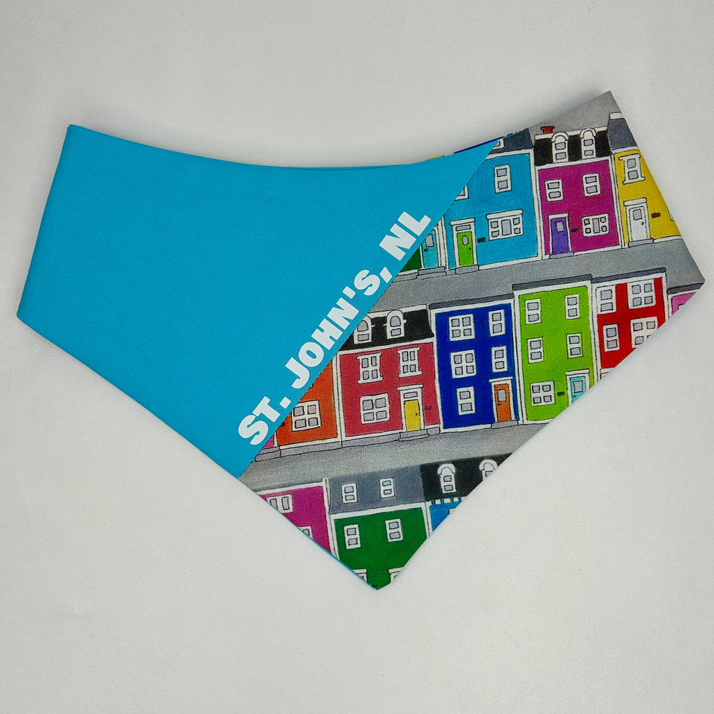 Jelly Bean Row Cotton Snap-On Bandana