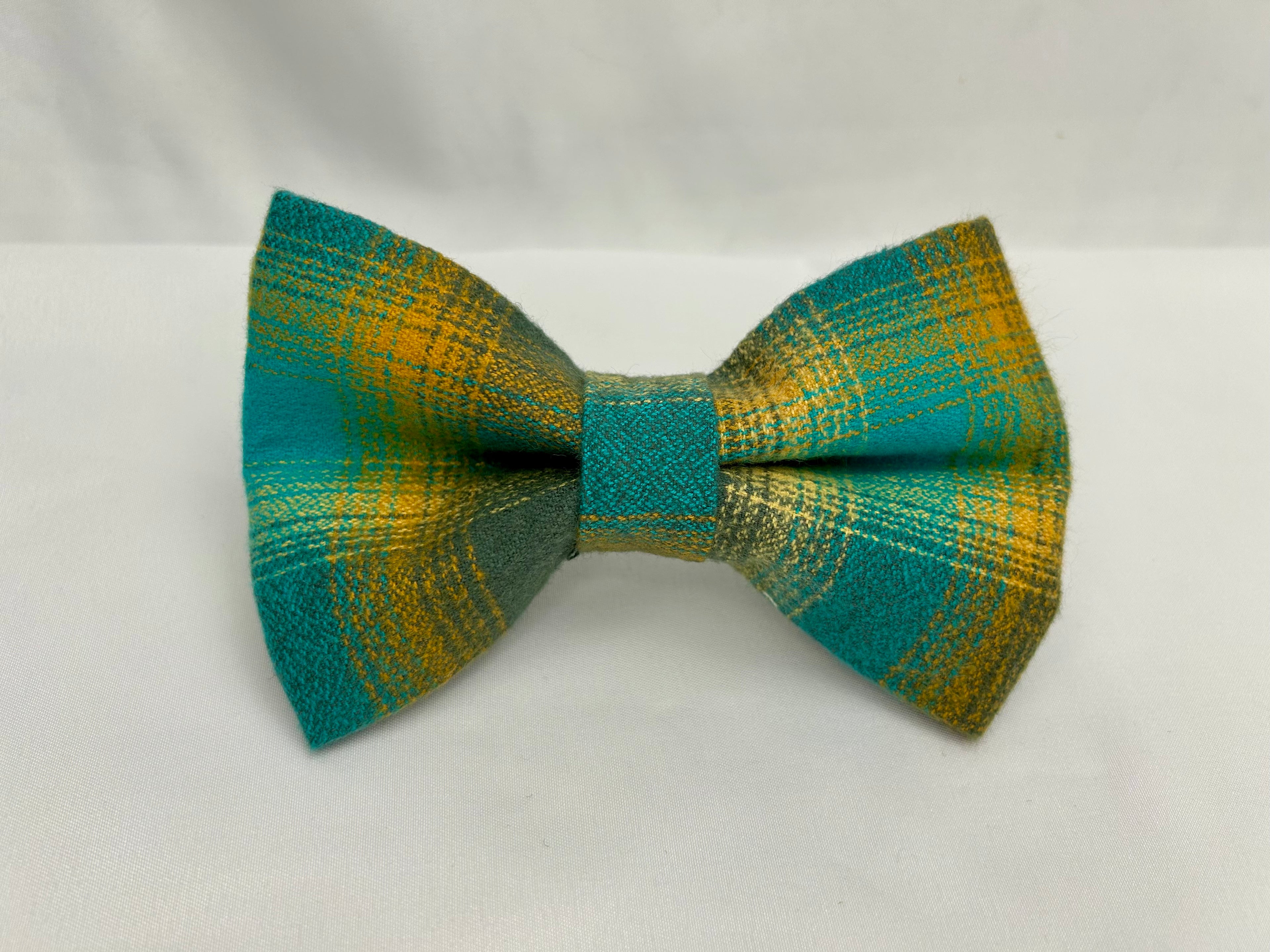 Lagoon Plaid | Bow Tie