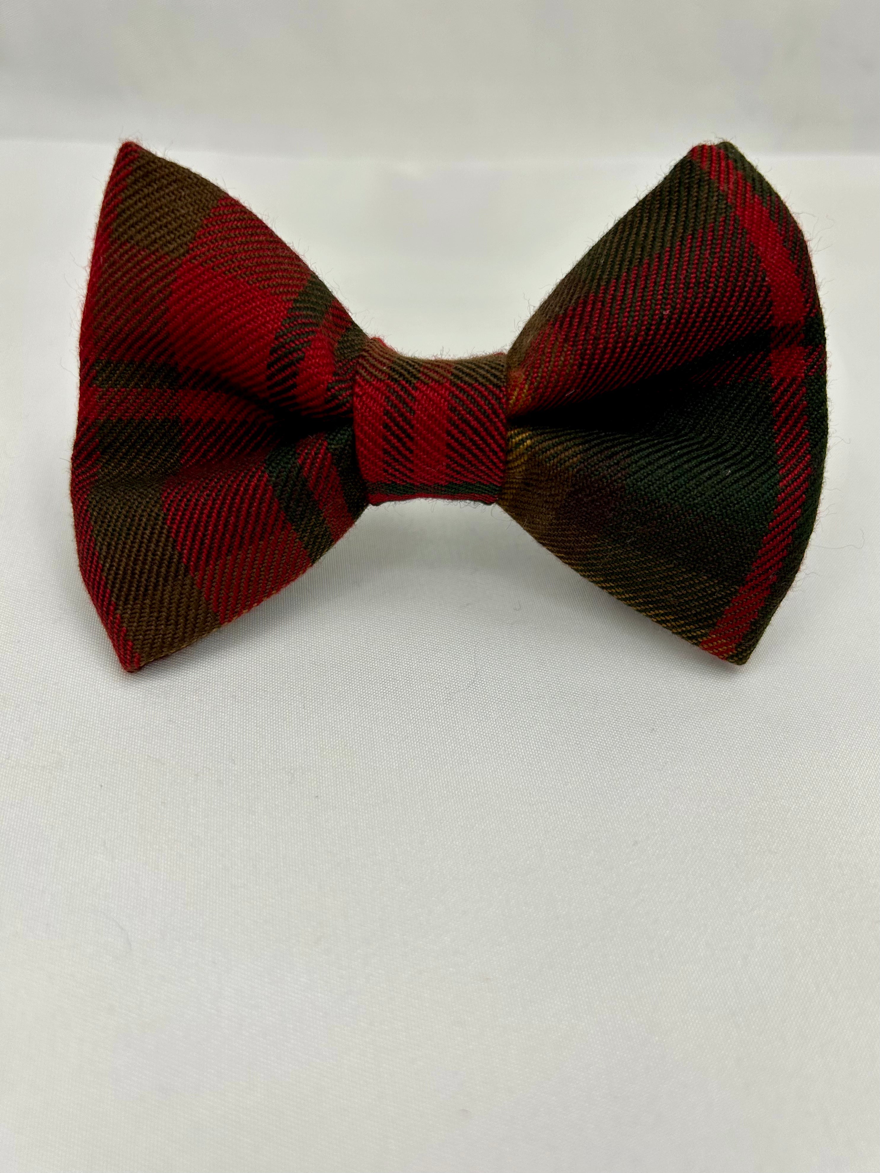 Canadian Maple Leaf Tartan | Bow Tie