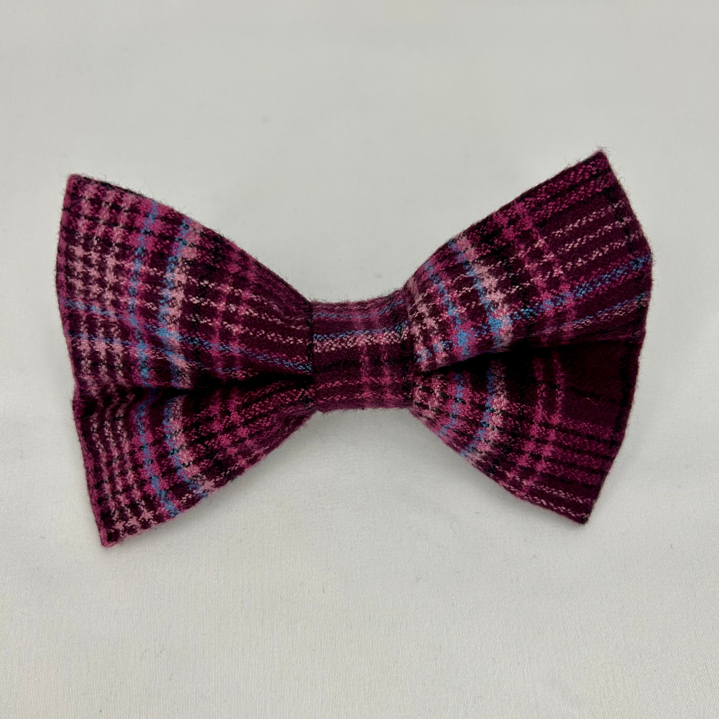 Aubergine Heritage Plaid | Bow Tie