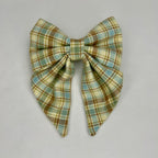 Blue Gingham | Sailor Bow Tie