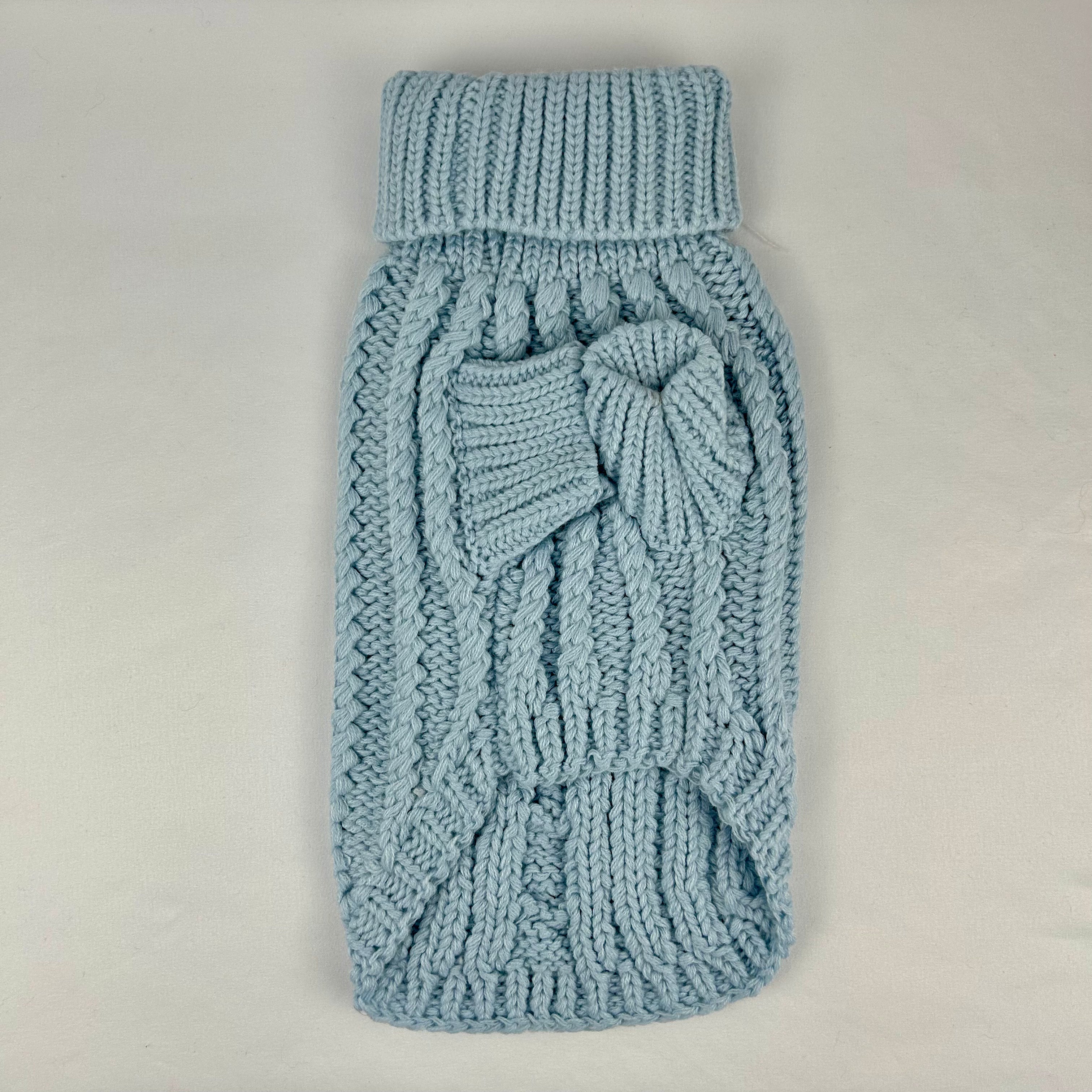 Cable Knit Dog Sweater
