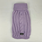 Cable Knit Dog Sweater