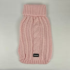 Cable Knit Dog Sweater