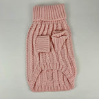 Cable Knit Dog Sweater
