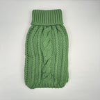 Cable Knit Dog Sweater