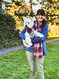 Maple Lodge Plaid Scarf