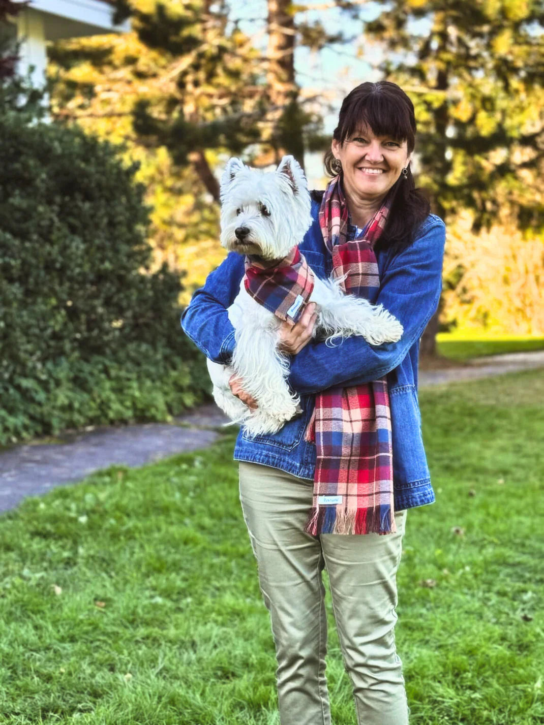 Maple Lodge Plaid Scarf