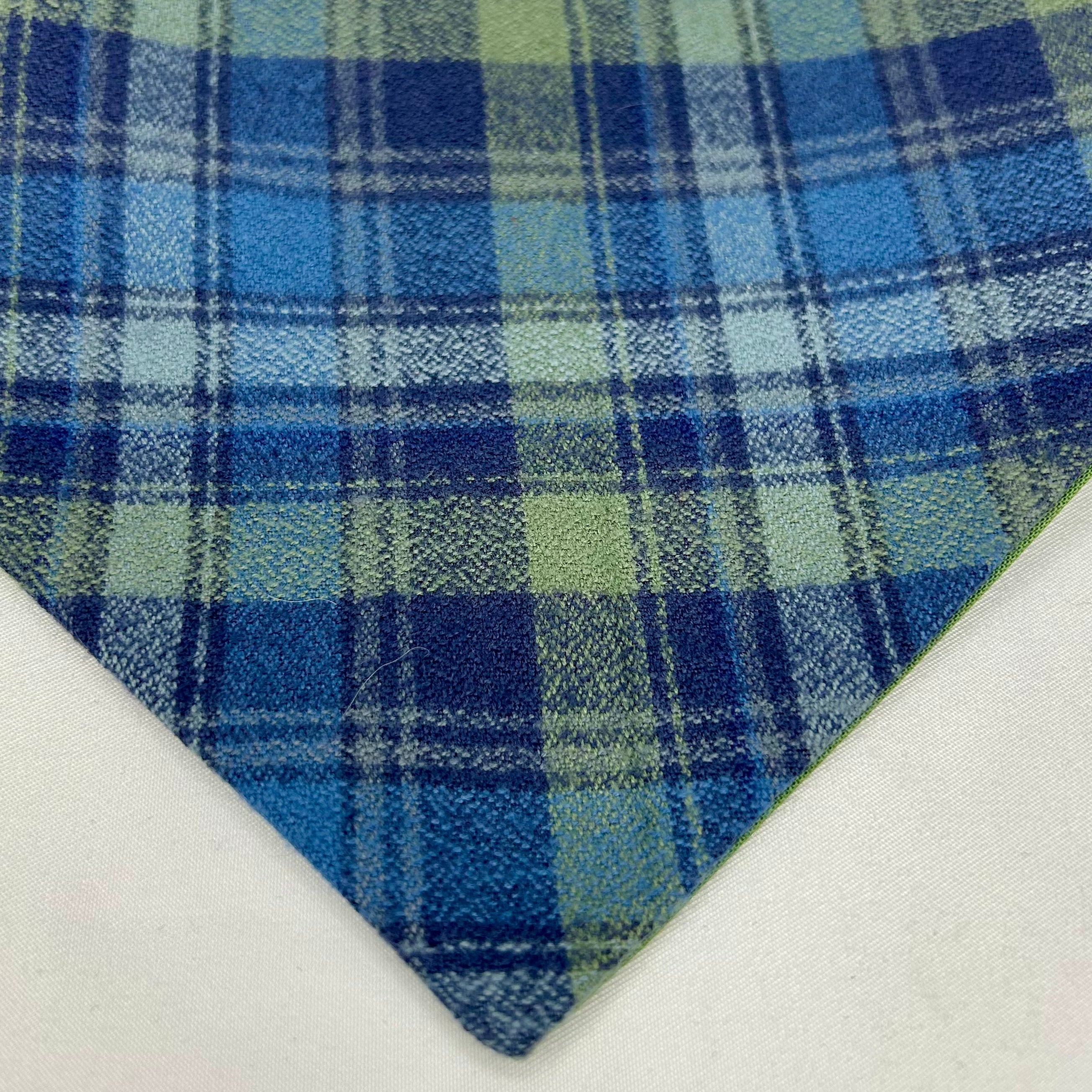 Pacific Plaid | Snap-On Bandana