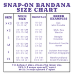Honeysuckle Plaid | Snap-On Bandana
